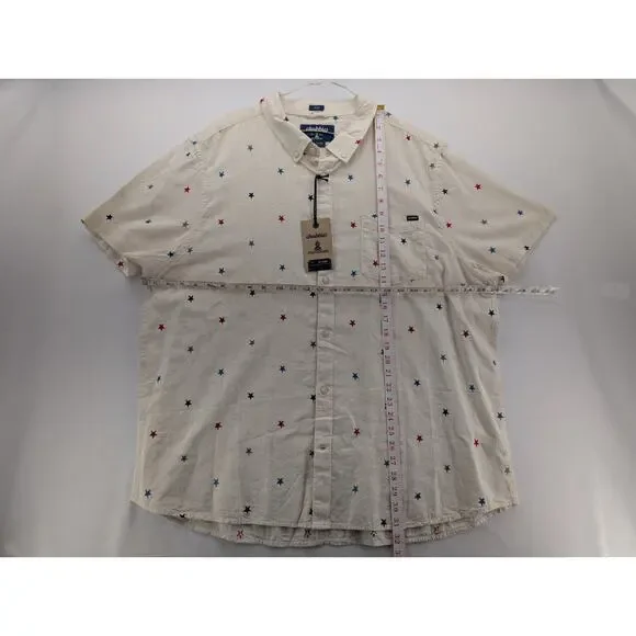 NWT Chubbies The All Stars No Stripes Shirt in Off White size XXL - Picture 7 of 7